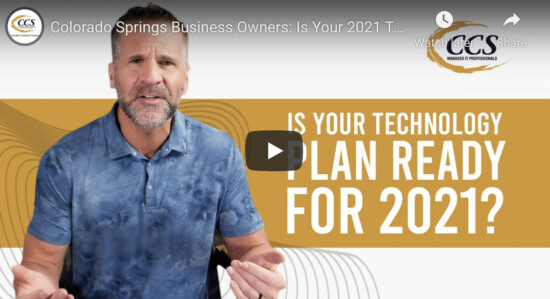 Is Your Technology Plan Ready For 2021?
