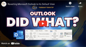 How to Reset Microsoft Outlook Back to the Default View