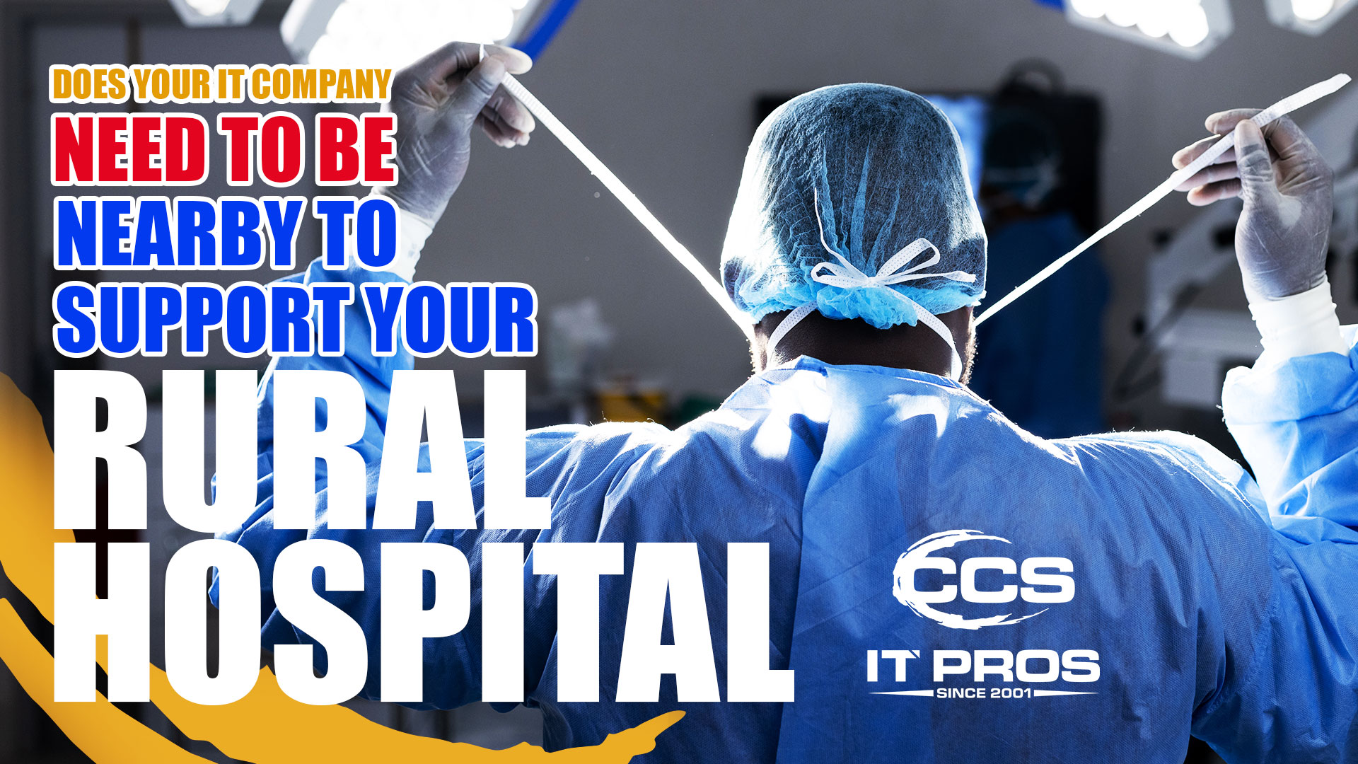 Does Your Local IT Support Company Support Rural Hospitals?