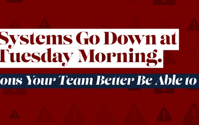 business continuity planning for small business
